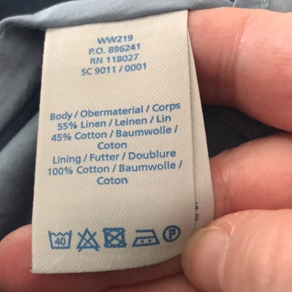 Boden Lois Chambry  dress - Picture 6 of 9